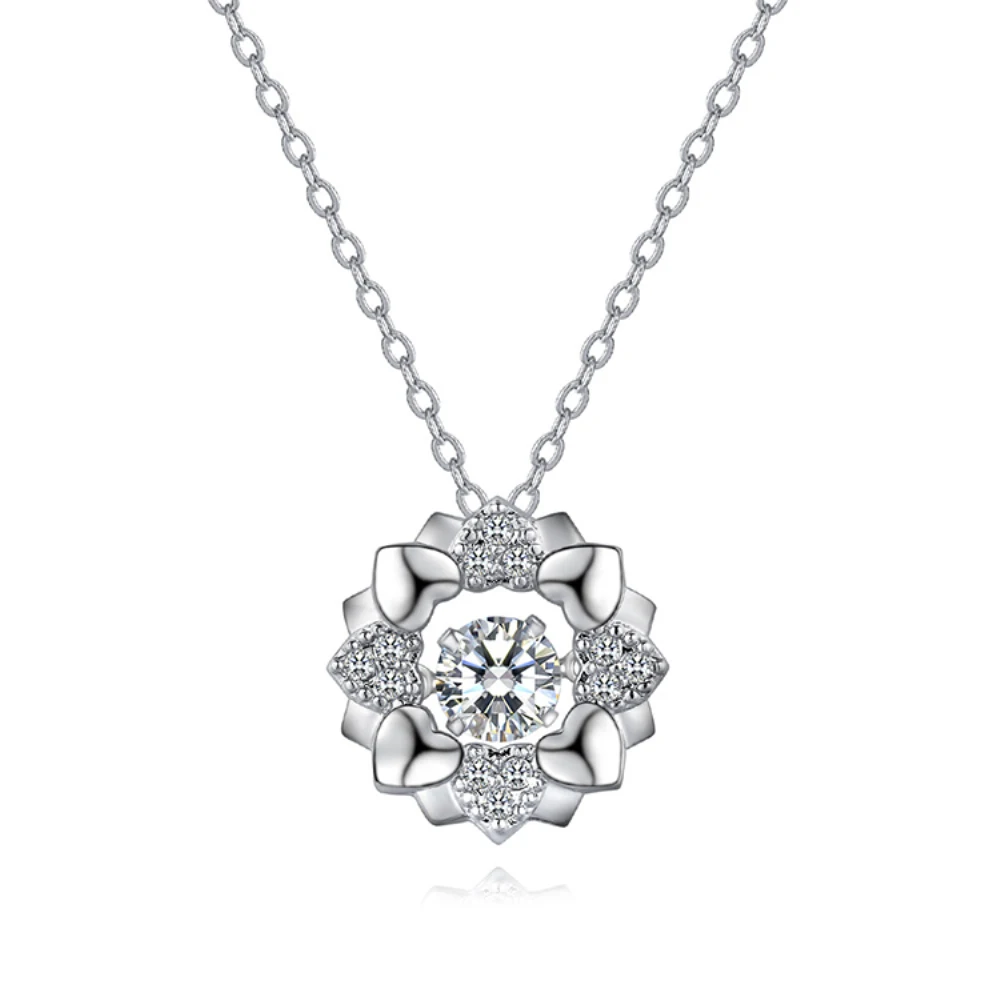 Новое поступление 2018 горячая круглая подвеска ожерелье с фианитом AAA хороший