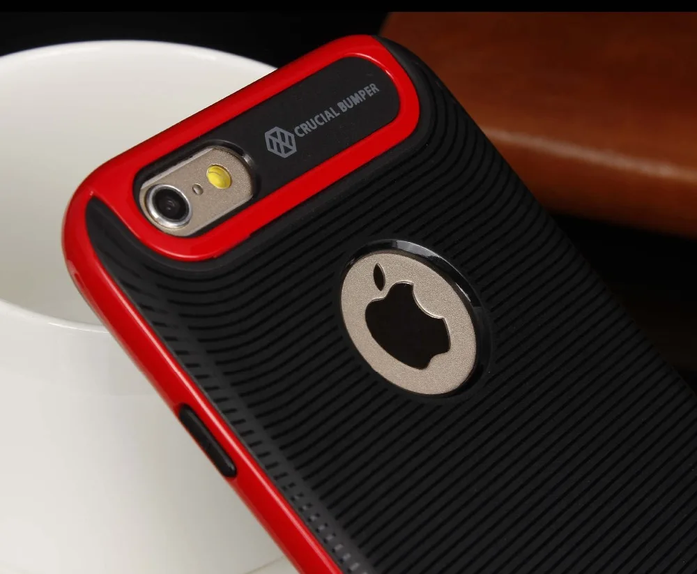 Роскошный брендовый ультратонкий защитный чехол для телефона Apple iphone 6 6S Plus 6Plus 5 5S