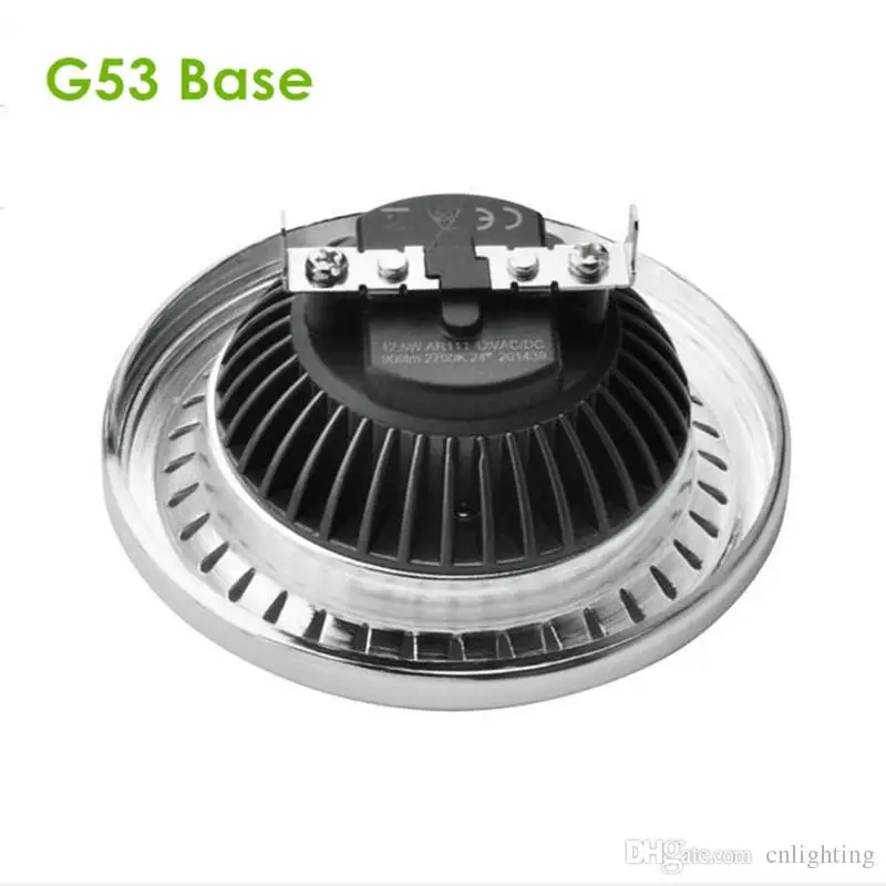 G53 AR111 светодиодный, tuv gs, сертификат Европейского соответствия, сертификат независимого Испытательного и сертификационного сертификатом от сертификационной, SAA, EMC, ERP по ограничению на использование опасных материалов в производстве полученные AR111 светодиодный, 12,5 W 12 V AC/DC 2700 K/3000 K/4000 K/5500 K 1100LM G53 AR111