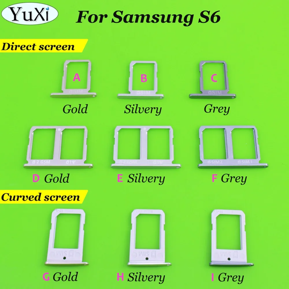 Картридер для Samsung Galaxy S6 Edge G9250 G925F G9208 G920F | Мобильные телефоны и аксессуары