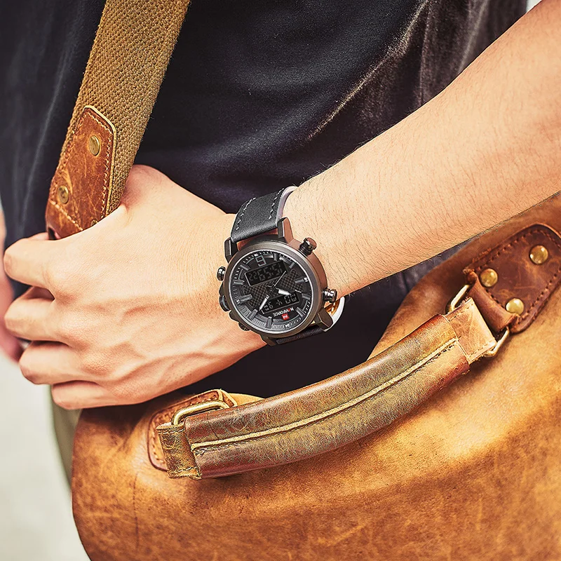 

NAVIFORCE Men's Quartz Watches Luxury Brand Men Military Sport Watch Waterproof Hour Clock Male Wristwatches Relogio Masculino