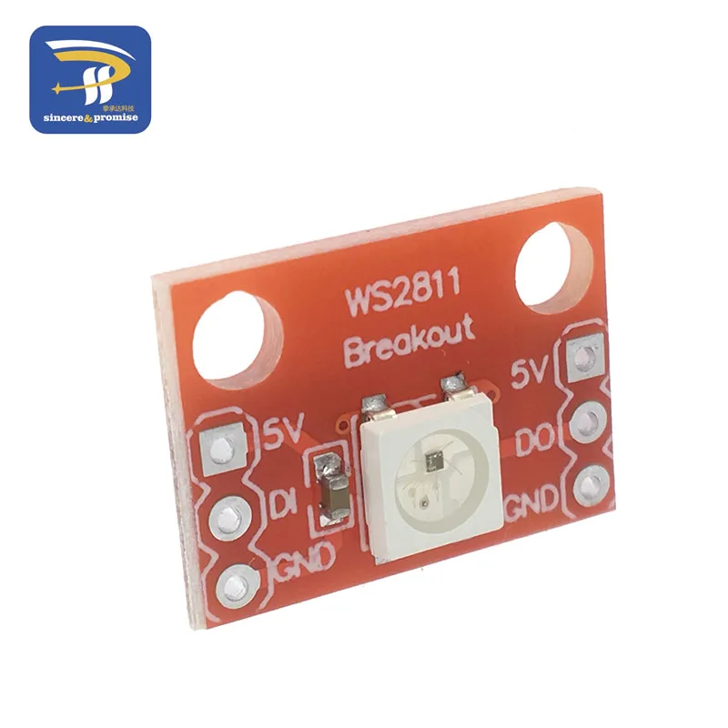 10 шт./лот Новый WS2812 RGB светодиодный коммутационный модуль WS2811 для Arduino DIY KIT|module for
