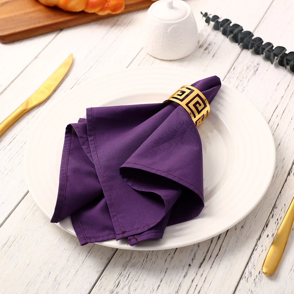 6 шт./упаковка карманный носовой платок для салфеток 40 х40 см|poly cotton|cloth fabricfabric fabric |