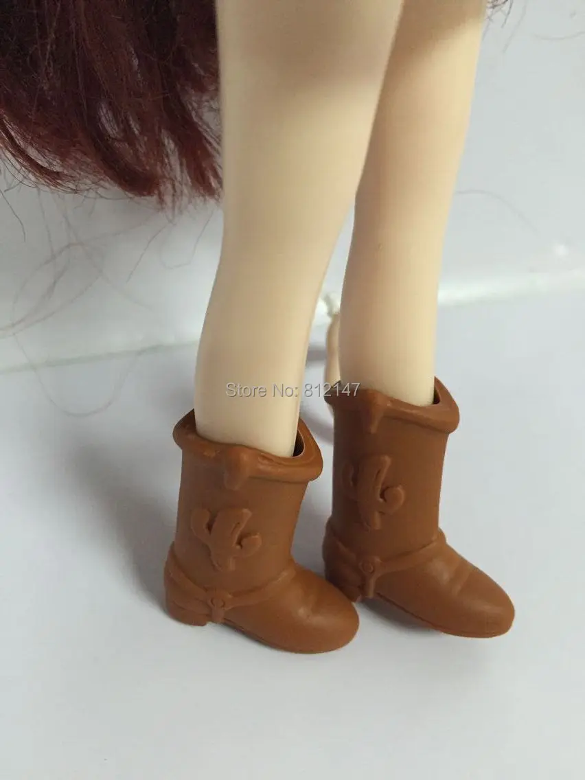 Blyth кукольные туфли ботинки 1/6 кукла Tang kou doll Pullip|shoes dyed|shoes ankle bootshoes for wedding dress |