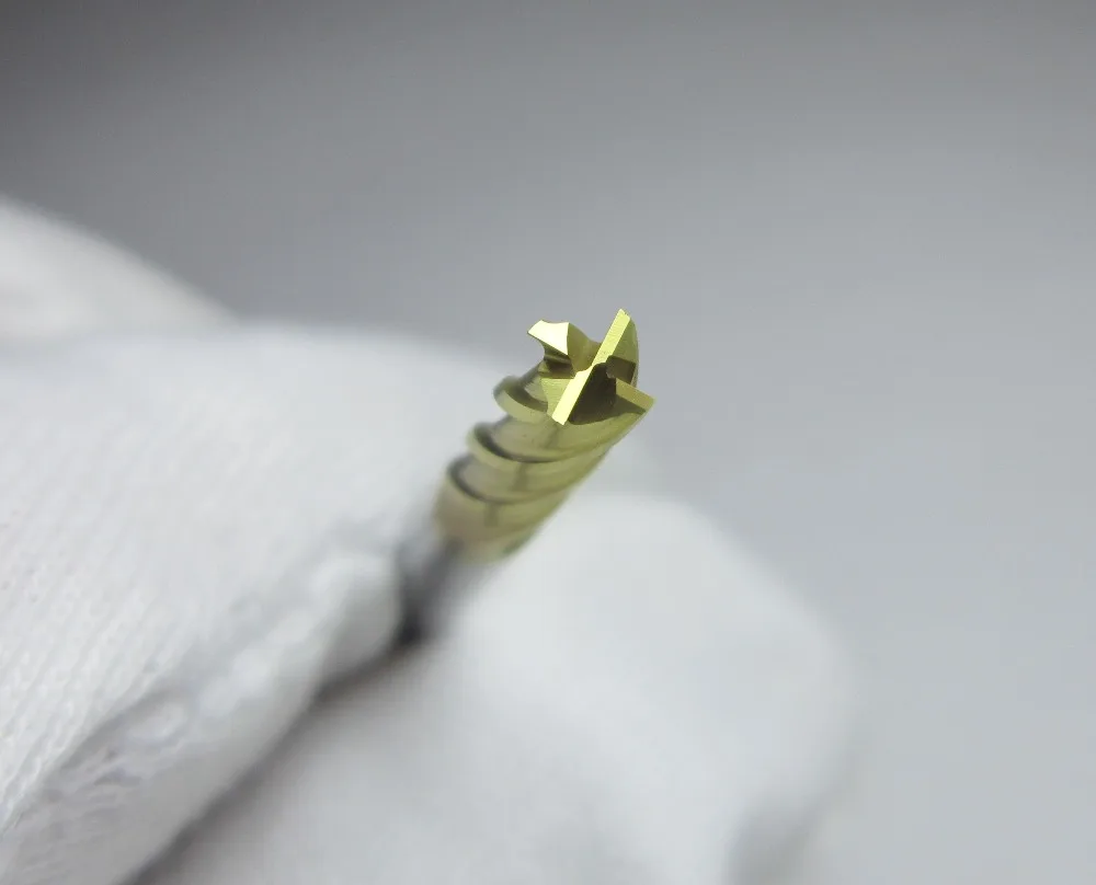 

62HRC 4MM long shank length L=75mm tungsten carbide Flat end mills milling cutter 4 flutes CNC machine HRC62 for hard steel