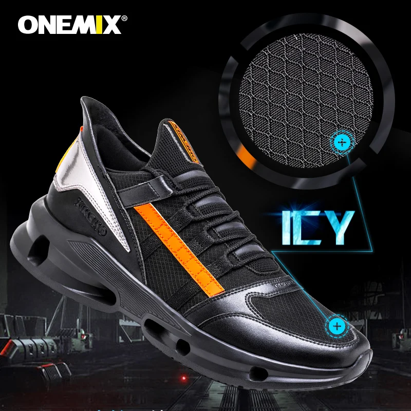 ONEMIX мужские кроссовки в стиле ретро спортивные уличные для прогулок теннисные