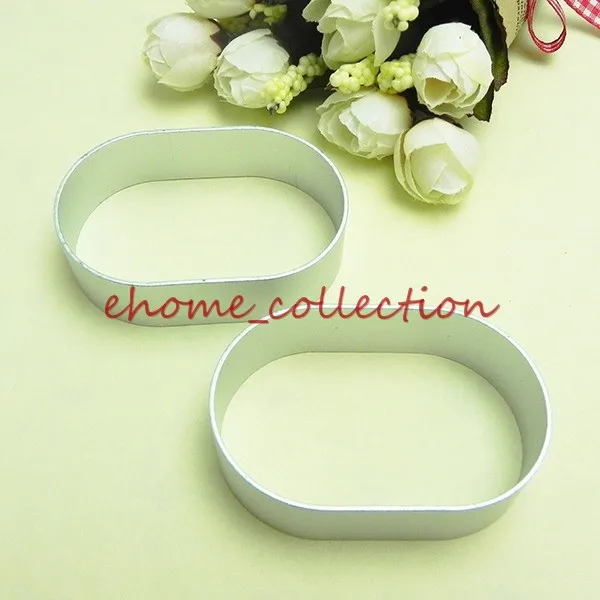 5 шт./компл. эллипс/овальной формы силиконовые алюминиевые металлические резаки