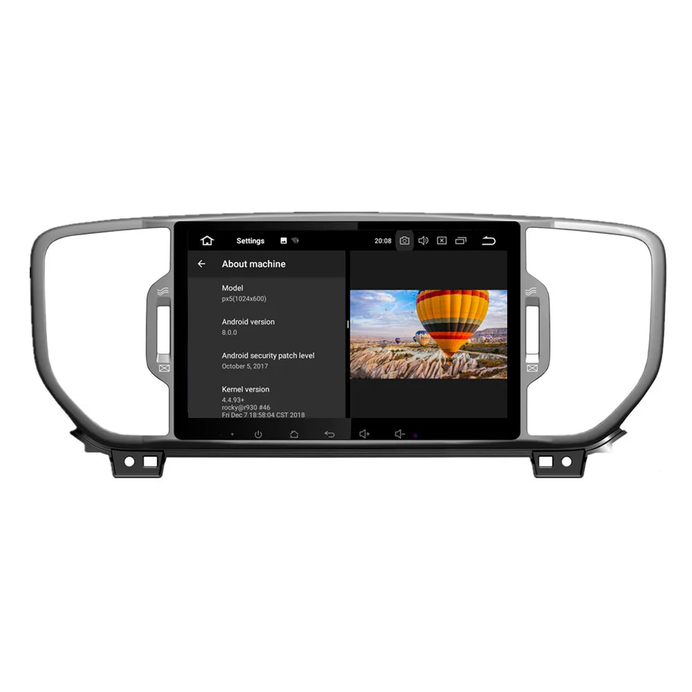 EKIY 9 ''IPS Android 0 2 Din автомобильный DVD мультимедийный плеер для KIA Sportage 2016 2017 2018 KX5