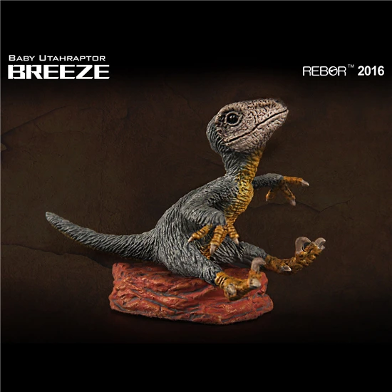 [ESTARTEK] REBOR Paleontology Коллекция 5 см детский Велоцираптор стан/детский утараптор Breeze