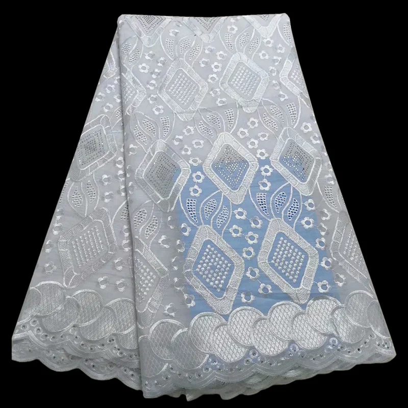 

Colorful diamond pattern with stones design hollowed out 100% Cotton Fabric PS17 Free shipping Swiss Voile Lace dress Fabric