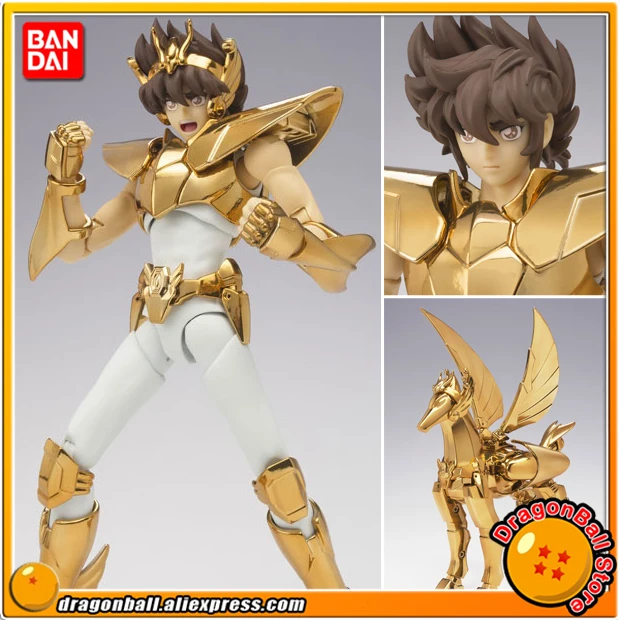 Оригинальный BANDAI Tamashii Наций Saint Cloth Myth EX Action Figure - Pegasus Seiya Bronze 40th Anniversary Edition |