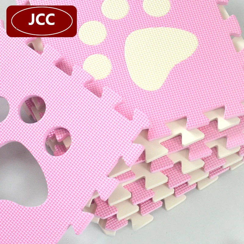 JCC Palmprint стиль EVA пена головоломка игровой коврик/детские ковры ковёр Блокировка