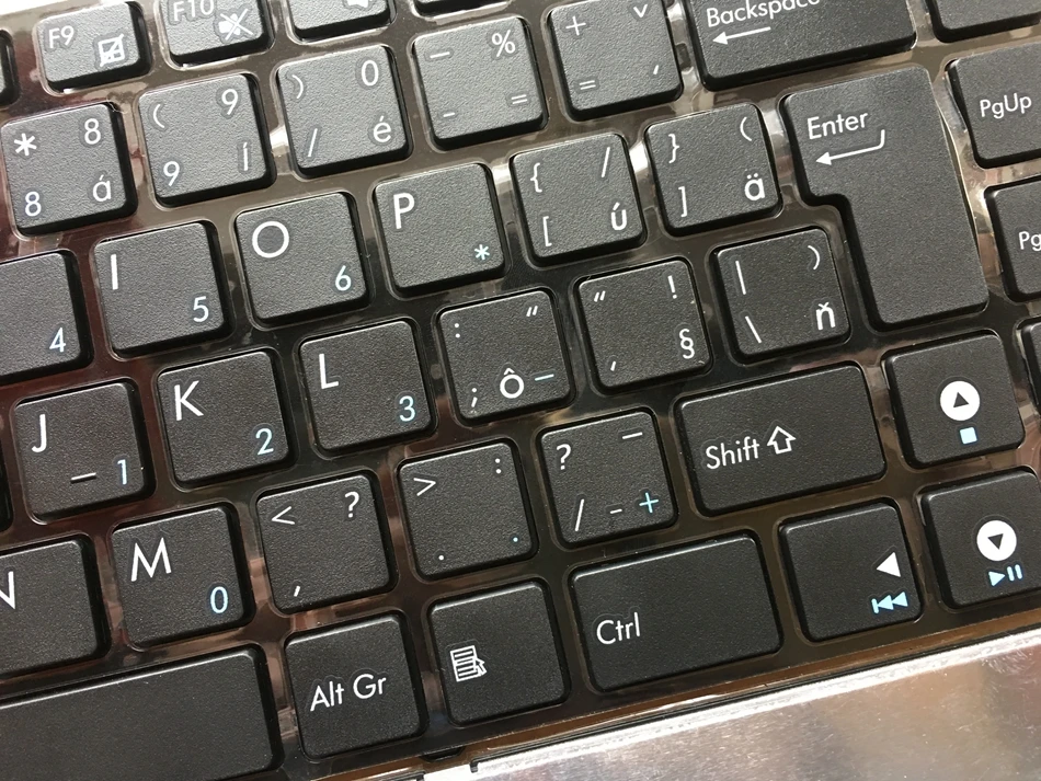 SK Словацкая клавиатура для ASUS A42 A42D A42J A42F K42 K42D K42J K42F K43 K43T X43J Клавиатура ноутбука SL