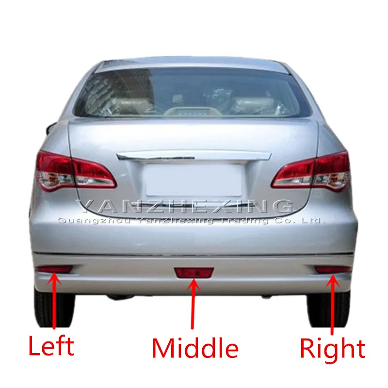 Задний бампер ОТРАЖАТЕЛЬ противотуманная фара для NISSAN SYLPHY G11 2006 2007 2008 2009 2010 2011 2012