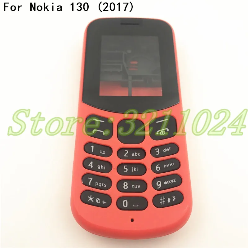Для Nokia 130 2017 Новый Полный Чехол для мобильного телефона с английской клавиатурой