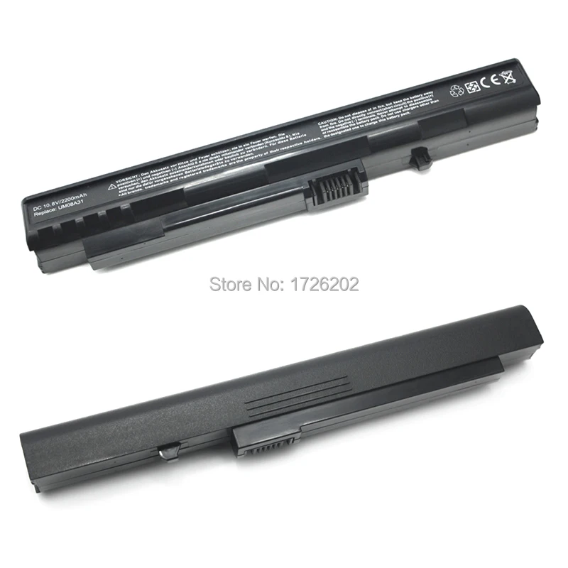 Аккумулятор для Acer Aspire one D150 AOD150 D250 AOD250 UM08B31 UM08B71 UM08B72 UM08B73 UM08B74 UM08A75 UM08A32 UM08A41