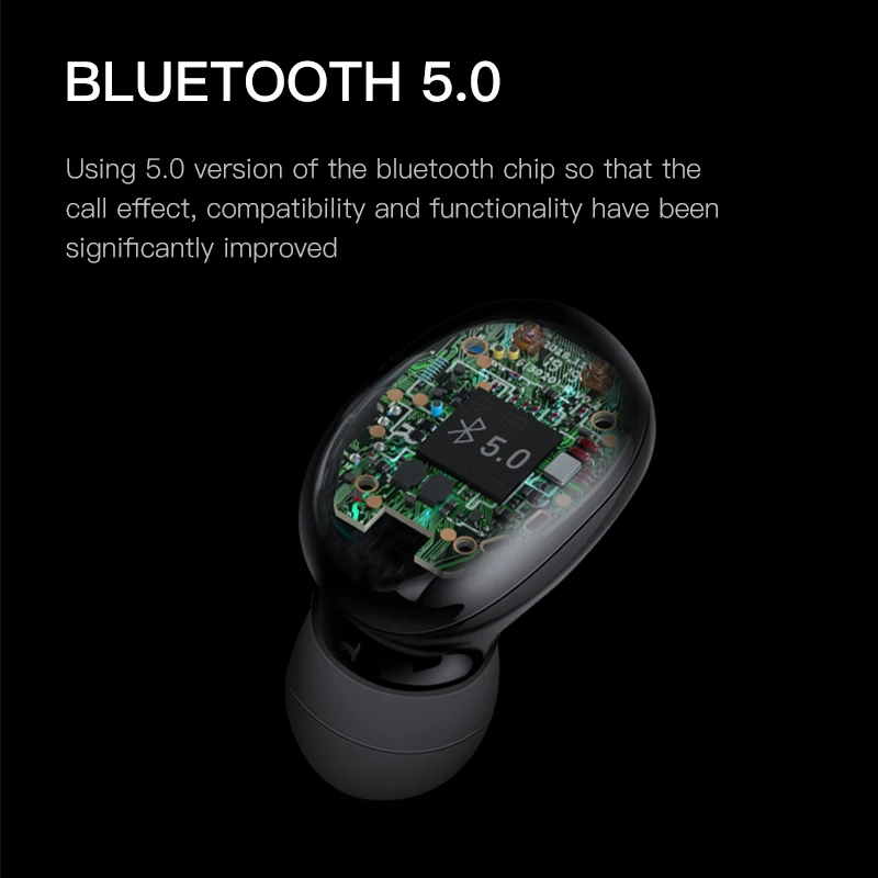 ESVNE TWS 5 0 Bluetooth беспроводные наушники спортивные стерео гарнитура зарядная