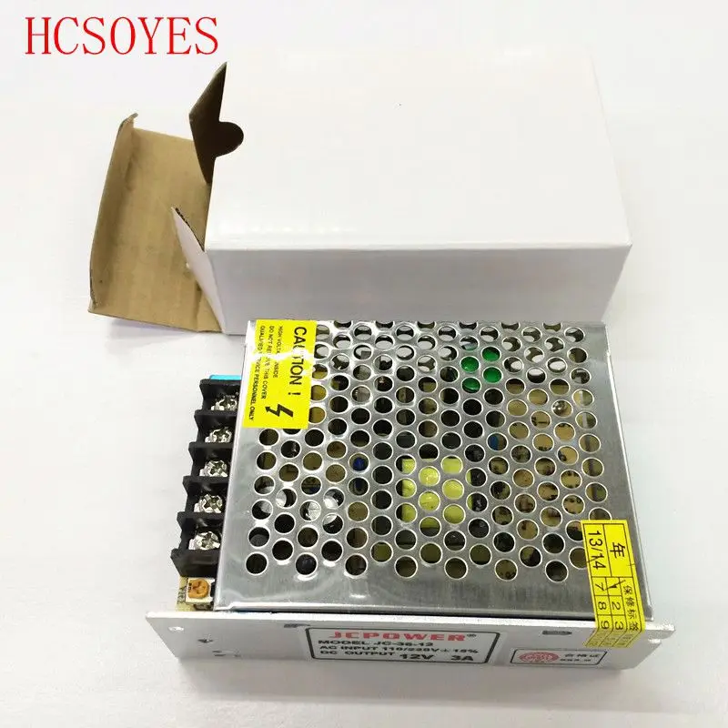 Драйвер источника питания для светодиодной ленты 12 В постоянного тока 3 А 36 Вт 110