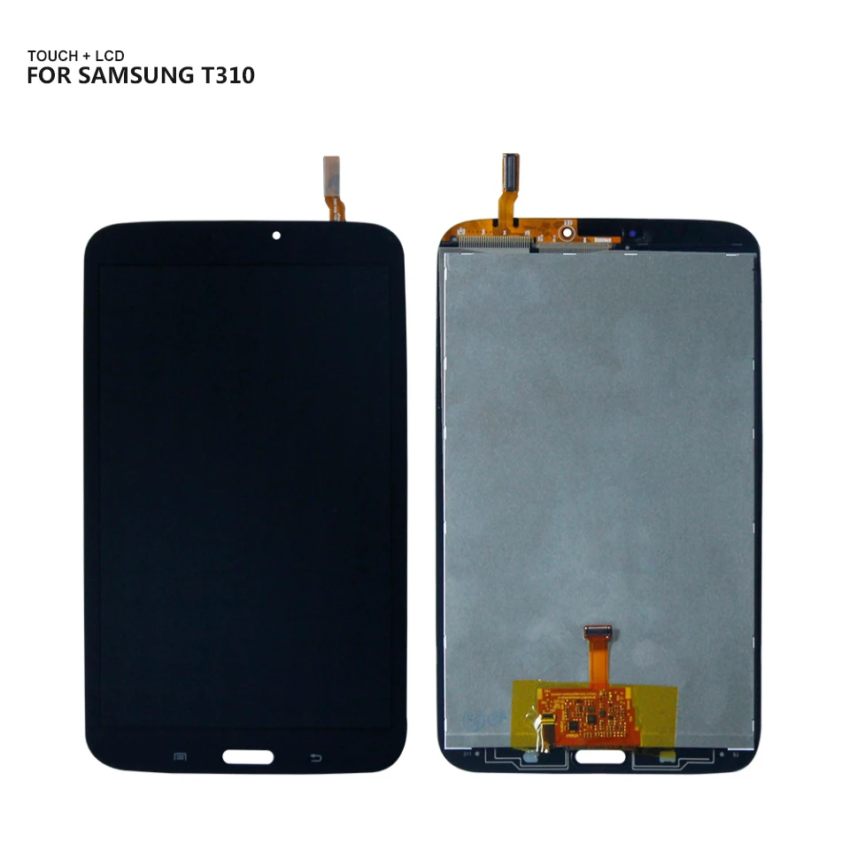 Для Samsung Galaxy Tab 3 SM T310 T311 Wi Fi дисплей Панель ЖК комбо сенсорный экран Стекло сенсор