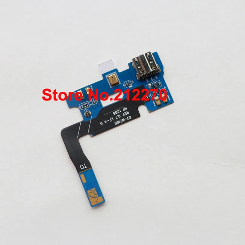 YUYOND Новый Micro USB зарядное устройство док-порт гибкий кабель для Samsung Galaxy Note 2 II N7100