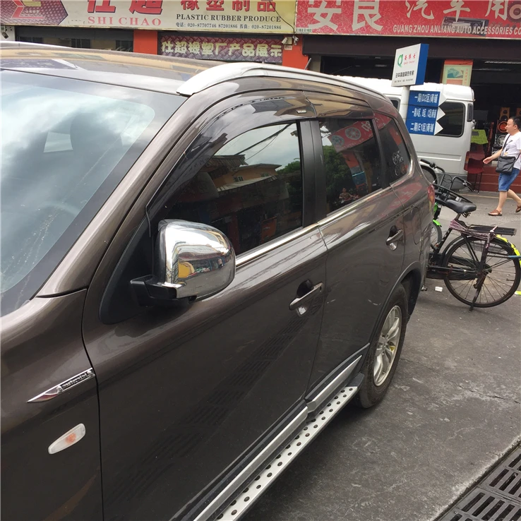 Пластиковый оконный козырек для Outlander вентиляционные оттенки защита от солнца и