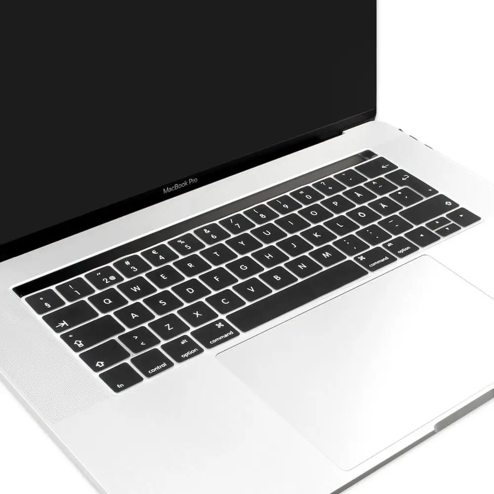 Силиконовая накладка на клавиатуру для нового Macbook Pro 13 15 дюймов A1706 A1707 выпущенная