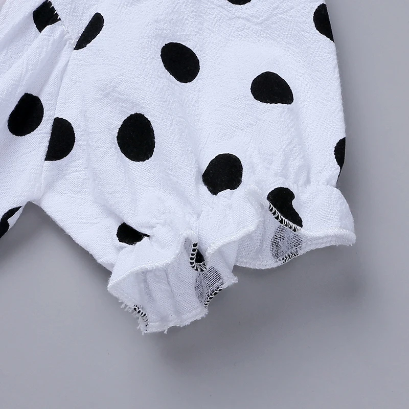 Летняя одежда для малышей девочек с короткими рукавами 3 шт./компл. детские халаты