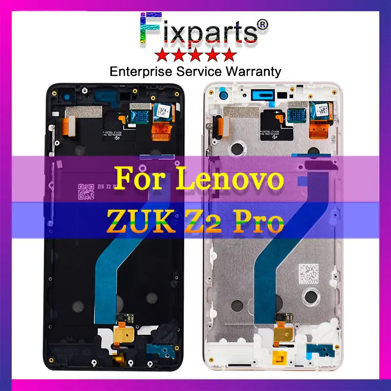 Для 5," lenovo ZUK Z2 Pro lcd дисплей кодирующий преобразователь сенсорного экрана в сборе с рамкой запасные части ZUK Z2 PRO дисплей Z2121 lcd