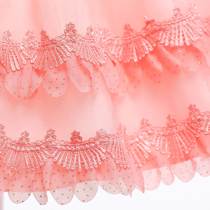 

Flower Girl Dresses Real Photo Ball Gown O-Neck Tulle with Bow Girls Prom Pageant Gown First Communion Dress for Girls