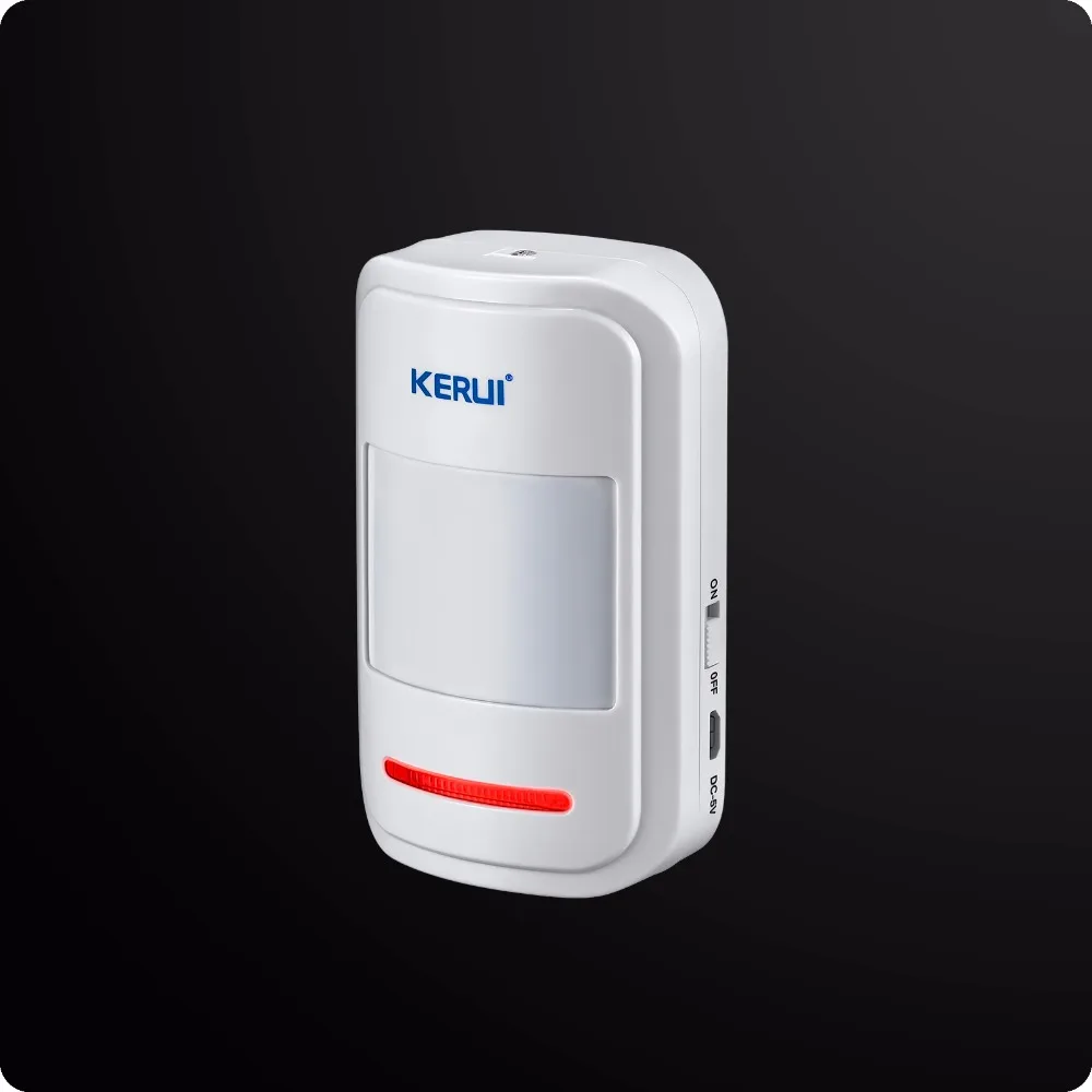 KERUI английский/русский/французский/испанский голосовой GSM PSTN Двойная сеть беспроводной домашней сигнализации системы безопасности Android IOS APP сенсорной клавиатурой