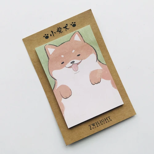 Shiba inu 30 страниц Kawaii Мультфильм Шиба ину Ежик кролик Lucky Cat блокноты студент канцелярские Блокнот Школа канцелярских товаров - Цвет: Shiba inu