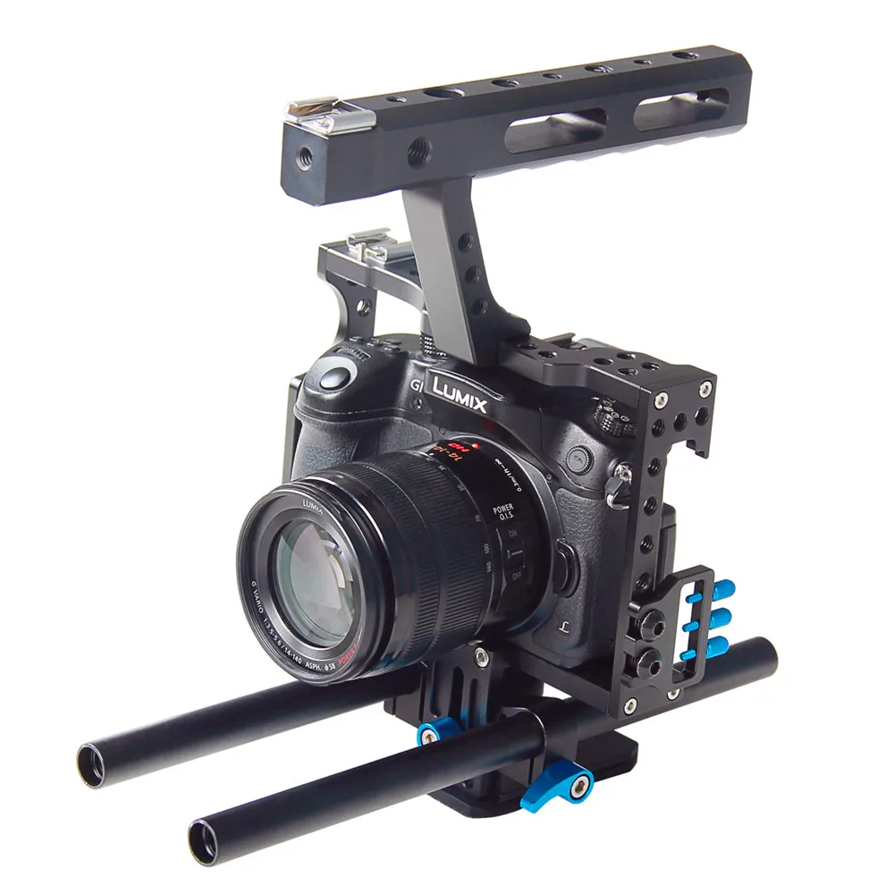 Yelangu ручной DSLR Клетки для камеры стабилизатор комплект Плёнки Maker видео