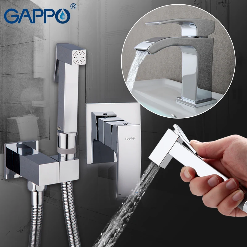 Gappo смеситель для воды кран раковины ванной комнаты биде набор душа туалет