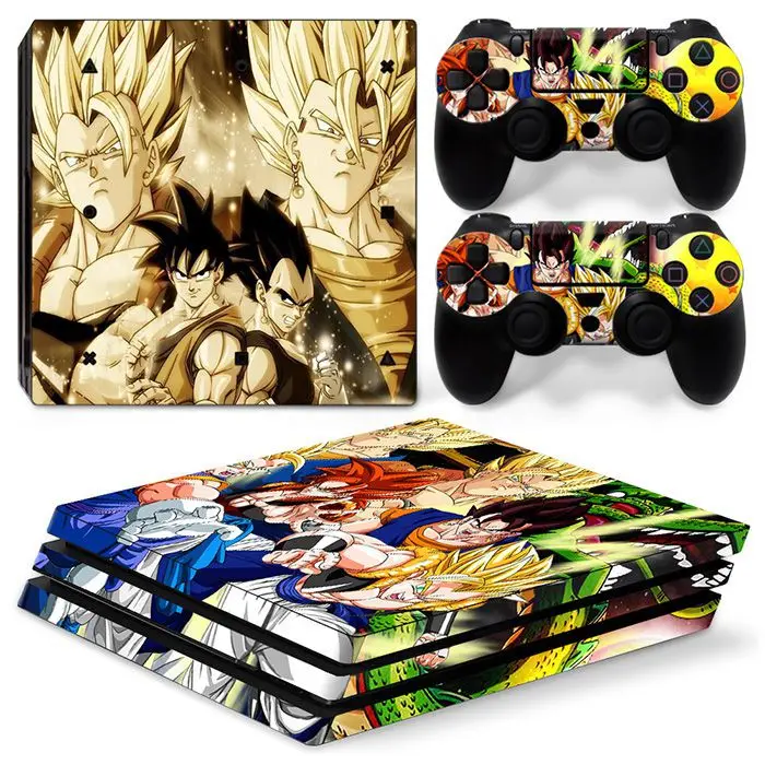 Съемная Виниловая наклейка для PS4 Pro консоль и контроллер защитные наклейки для sony Playstation 4 Pro
