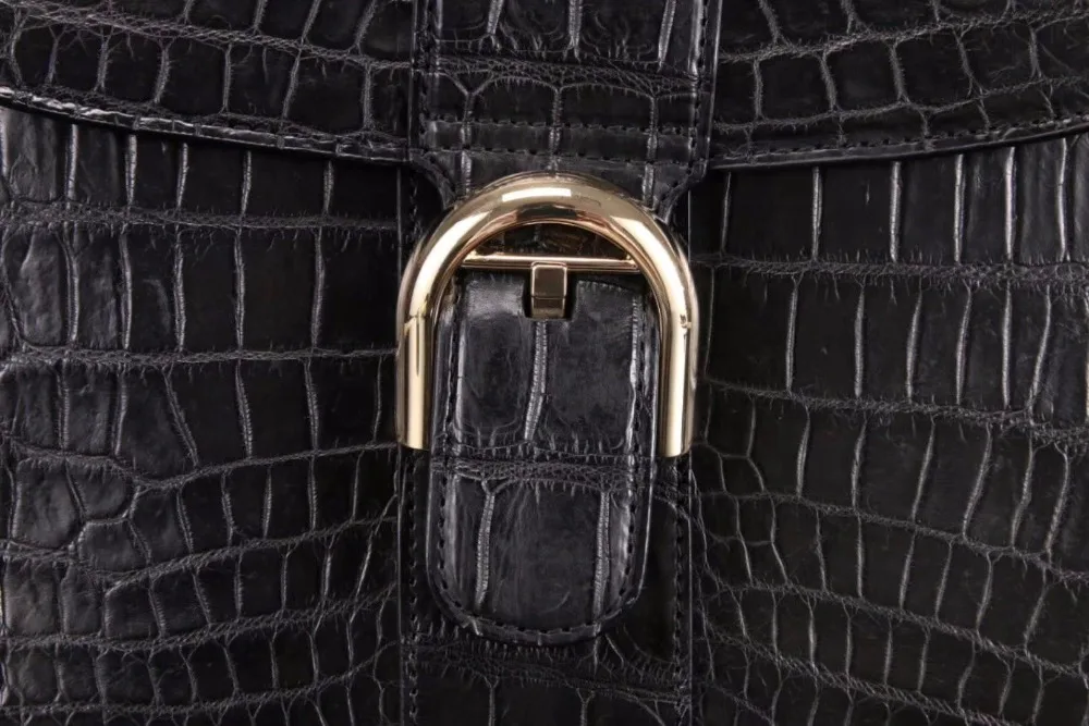 Hot selling style 100% Real/Genuine Crocodile belly Skin Leather tote shoulder bag medium size top handle cute women | Багаж и сумки
