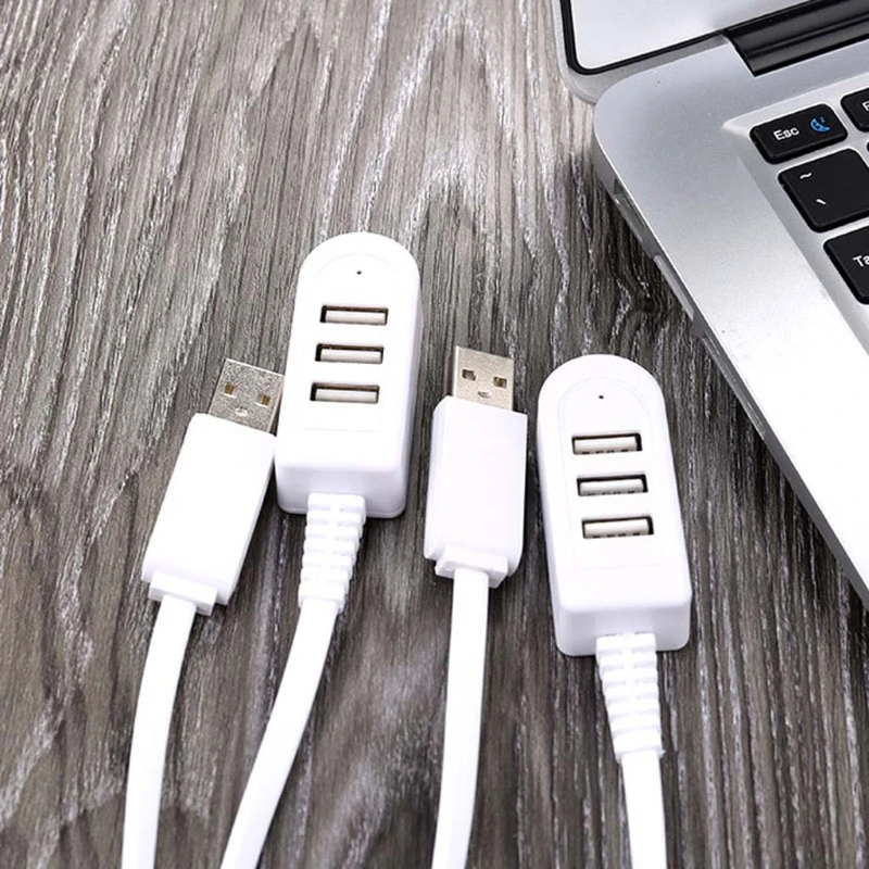 Высокоскоростной Разветвитель USB 2 0 с 3 портами удлинитель для ноутбука ПК