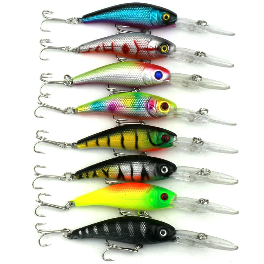 2016 Новинка гольян искусственные рыболовные комплект Поппер-Кривошип приманка