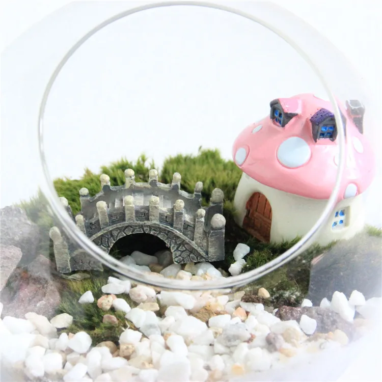 Мост каммитевер конструкция бонсай смола ремесло детские фигурки миниатюрное