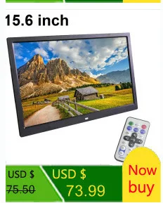 LieDao 15,6 дюймов светодиодный цифровой фоторамка с подсветкой HD 1280*800 электронный альбом Полная Функция Фото Музыка Видео хороший подарок