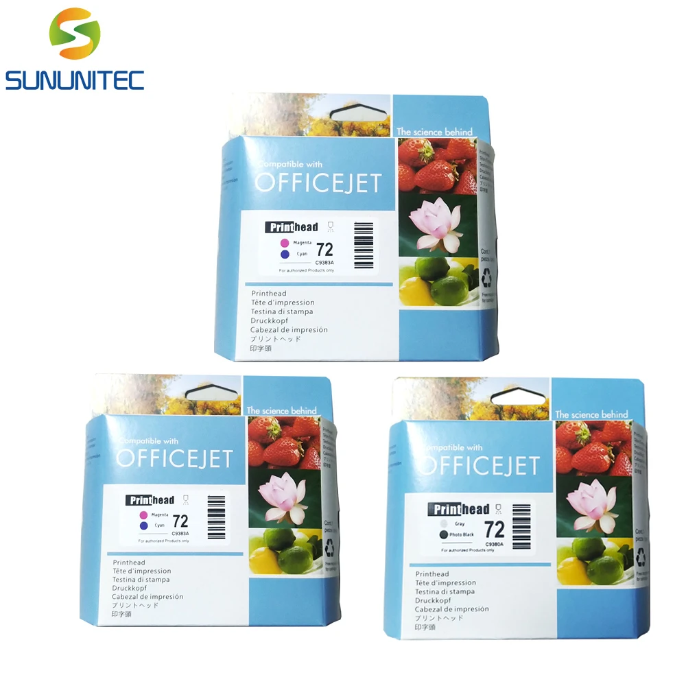 C9380A C9383A C9384A Печатающая головка для hp 72 DesignJet T1100 T1120 T1120ps T1200 T1300 T1300ps T2300 T610 T770 T790 T795