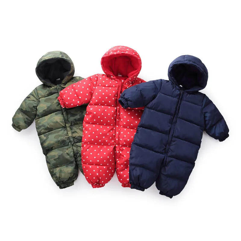 Зимний камуфляж для маленьких мальчиков теплый фланелевый комбинезон с