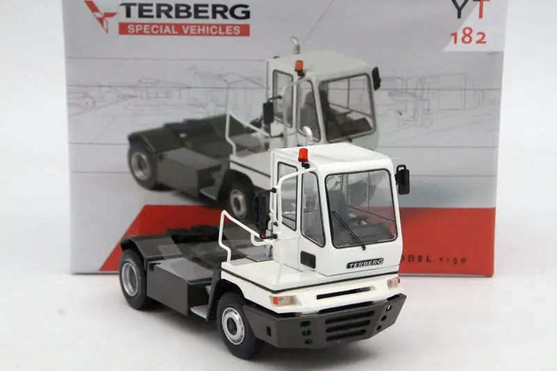 1:50 Terberg специальные автомобили YT182 голова прицепа литые игрушки модели