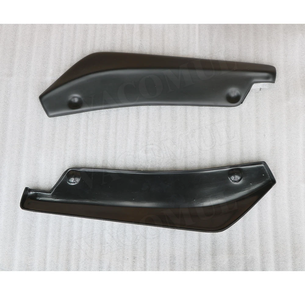 УГЛЕРОДНЫЙ вид Автомобильный задний бампер губы угол разветвители диффузор