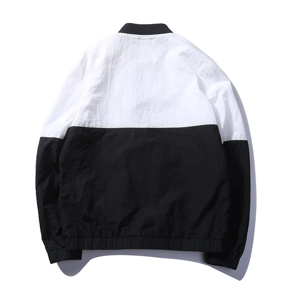 

Men's Spring New Jacket Youth Fashion Trend Color Matching Shirt