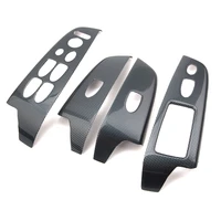 car styling door handle armrest cover window lift cover trim moldings chrome abs frame for honda civic 2006 2011 rhd