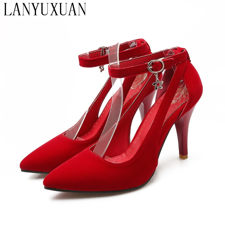 Обувь женская 2017 г. Новое поступление женские туфли на высоком каблуке для