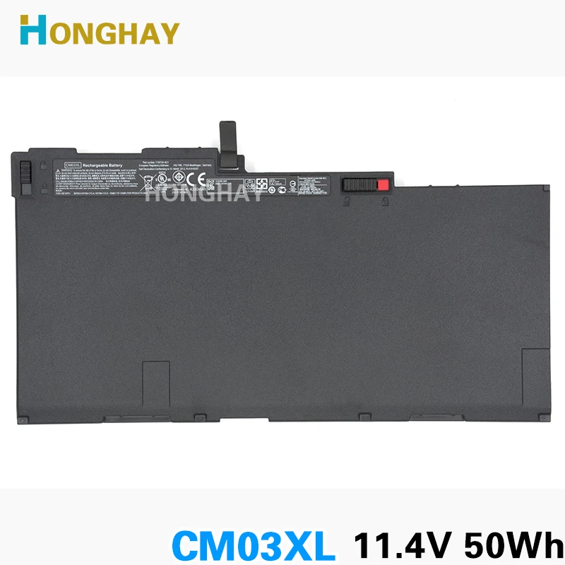 Оригинальный аккумулятор для ноутбука HONGHAY HP ZBook 14 E7U24AA EliteBook 840 850 G1 CM03XL CM03050XL HSTNN IB4R