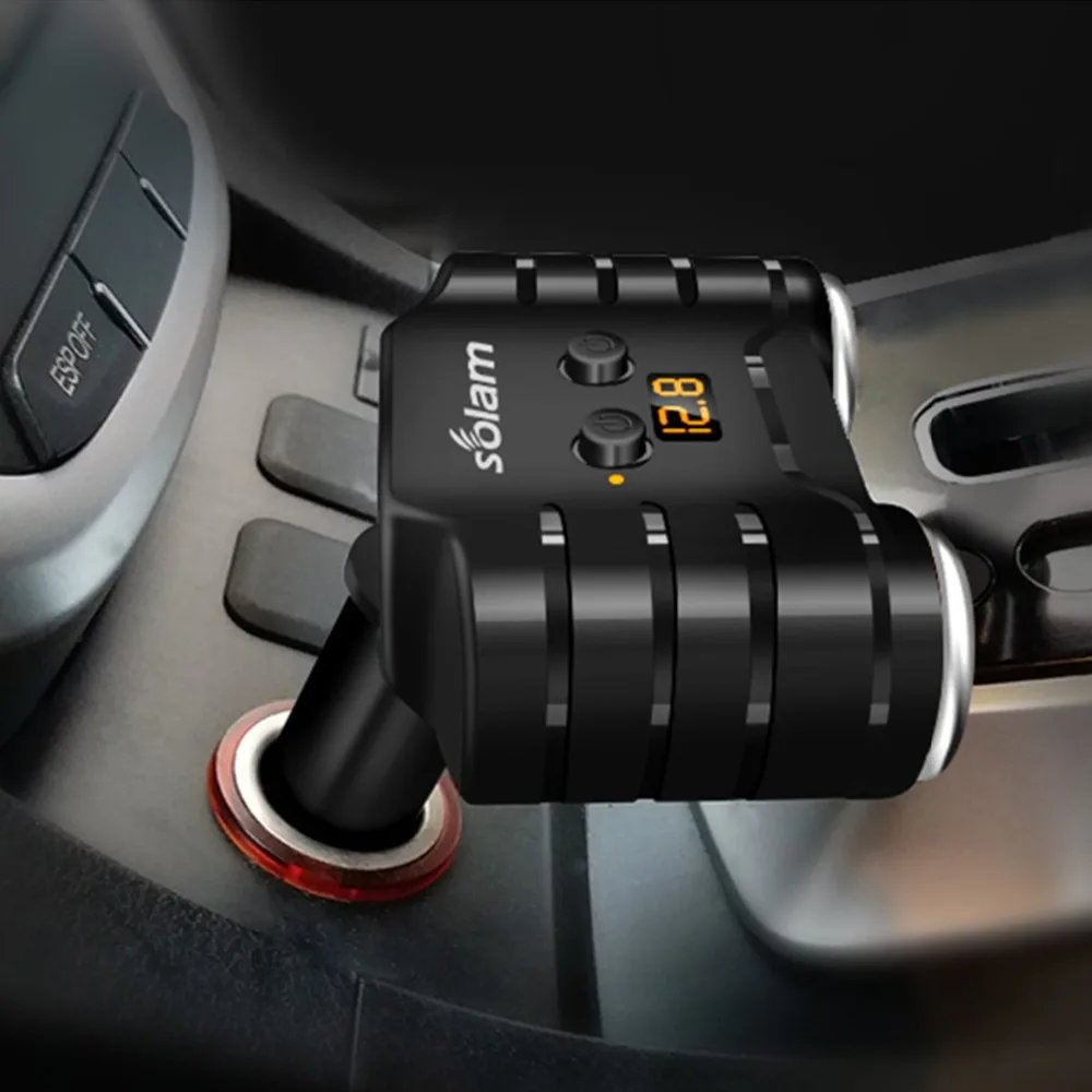 12 V-24 V Автомобильный USB Зарядное устройство розетка для автомобильного прикуривателя сплиттер адаптер зарядного устройства с двойным USB для быстрой зарядки 3.1A 120W