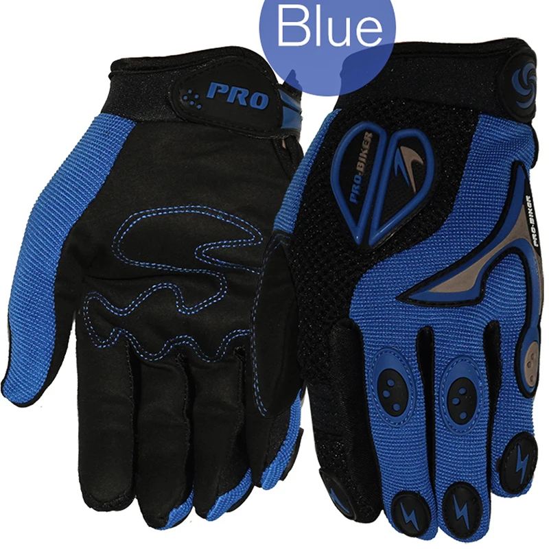PRO BIKER перчатки для мотокросса с полным пальцем Guantes Motocicleta Luvas De Moto Летние Зимние