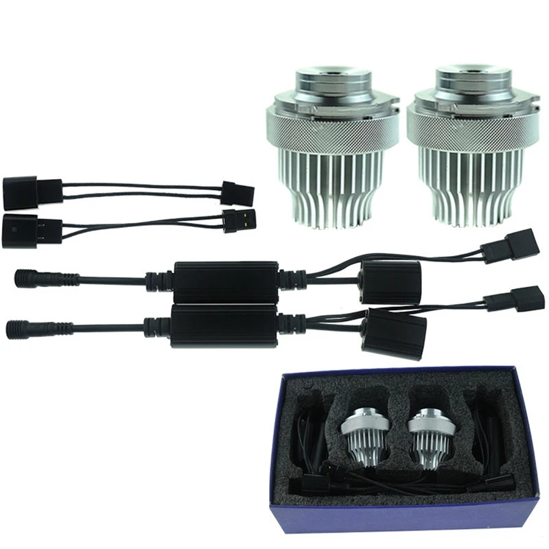 Senlo LED E60 ангельские глазки Высокая Мощность модные ошибок 1 пара 16x10 Вт 160 ватт